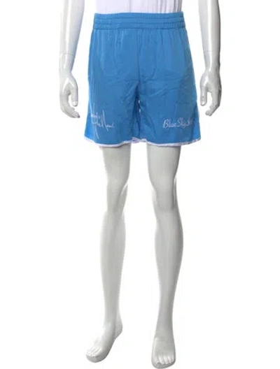 Pre-owned Blue Sky Inn Jogger Shorts In Blue