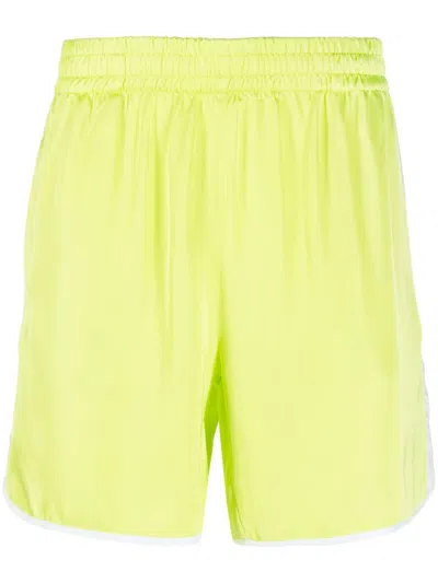 BLUE SKY INN LIGHT GREEN TRACK SHORTS