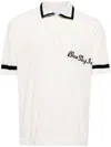 Blue Sky Inn Logo-embroidered Knitted Polo Shirt