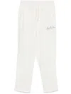 Blue Sky Inn Logo-embroidered Trousers In White