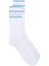 Blue Sky Inn Logo-print Ankle Socks In White