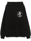 Blue Sky Inn Logo-print Hoodie In Black