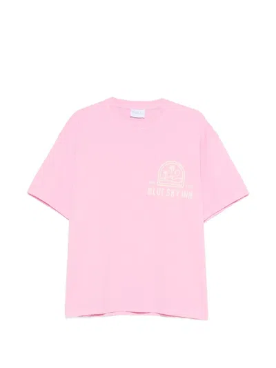 Blue Sky Inn Logo Resort T-shirt In Pink