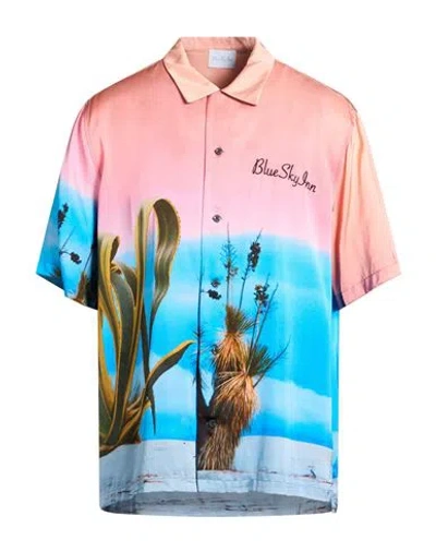 Blue Sky Inn Man Shirt Antique Rose Size L Viscose