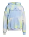 Blue Sky Inn Man Sweatshirt Sky Blue Size Xs Cotton In Blue