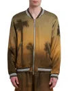 Blue Sky Inn Palms Souvenir Bomber Jacket In Palms