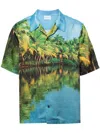 Blue Sky Inn Graphic-print Short-sleeve Shirt In Multi