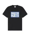 Blue Sky Inn Postcard Logo T-shirt In Black