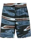 Blue Sky Inn Graphic Print Track Shorts