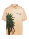 Blue Sky Inn Royal Palm Short-sleeve Shirt In Dark Blue