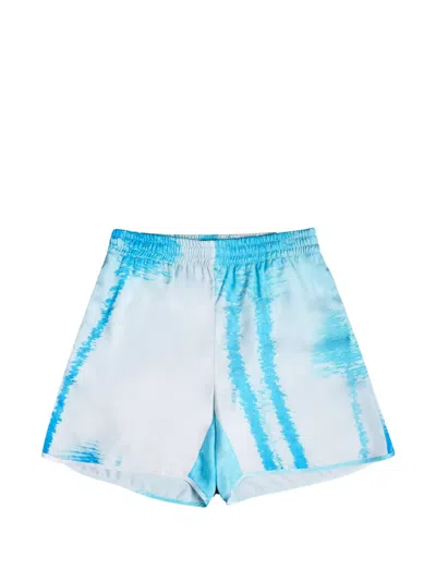 Blue Sky Inn Shadow Graphic-print Shorts