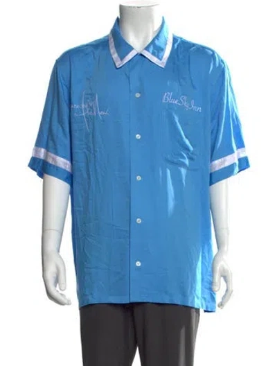 Pre-owned Blue Sky Inn Short Sleeve Shirt W/ Tags In Blue