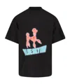 Blue Sky Inn Logo-print Cotton T-shirt In Black