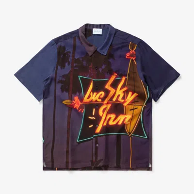 Blue Sky Inn Sign Shirt In Blue