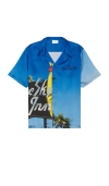 Blue Sky Inn Surf Shirt In 蓝色
