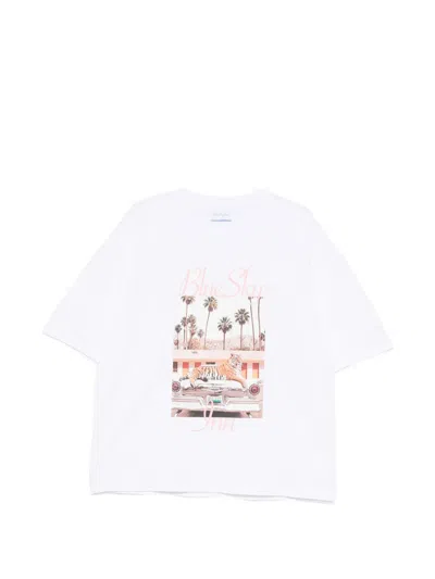 Blue Sky Inn Tiger Tee T-shirt In White