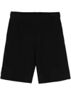 Blue Sky Inn Waffle-pattern Deck Shorts In Black