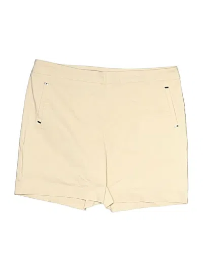 Pre-owned Blue Sol Khaki Shorts In White