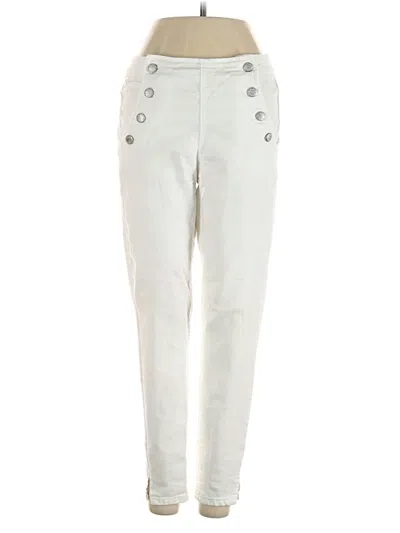 Pre-owned Blue Spice Casual Pants In White