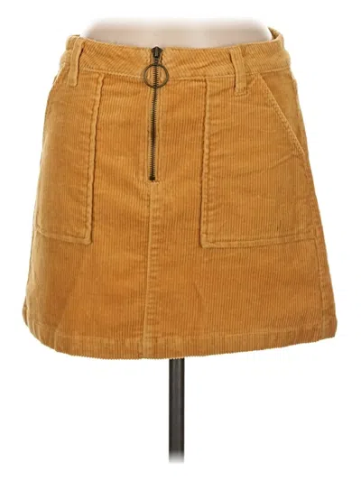 Pre-owned Blue Spice Casual Skirt In Tan