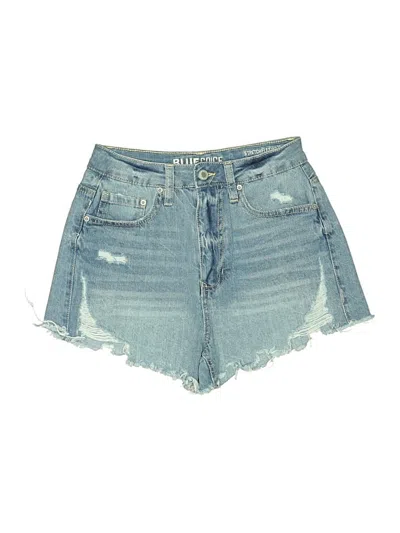 Pre-owned Blue Spice Denim Shorts In Blue