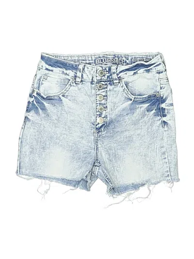 Pre-owned Blue Spice Denim Shorts In Blue