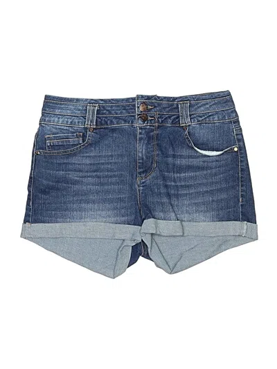 Pre-owned Blue Spice Denim Shorts In Blue