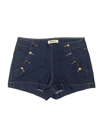 Pre-owned Blue Spice Denim Shorts In Blue