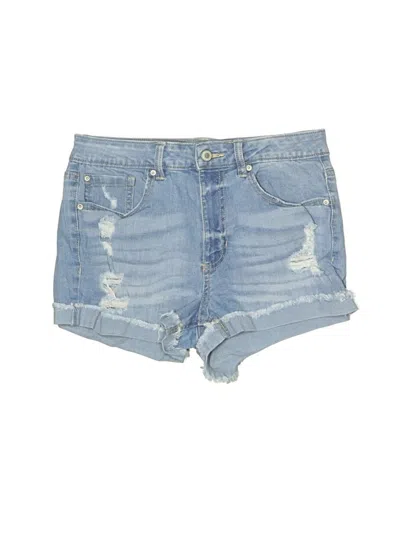 Pre-owned Blue Spice Denim Shorts In Blue