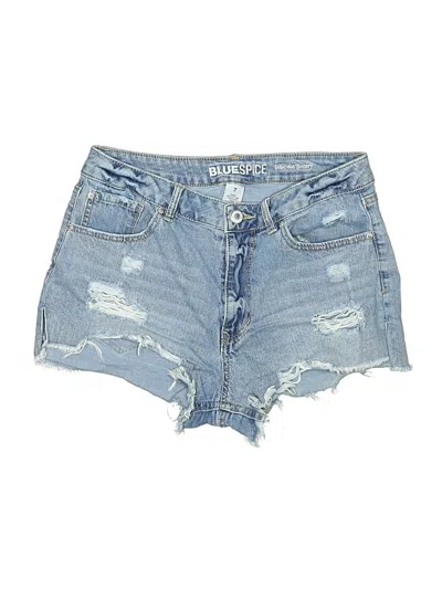 Pre-owned Blue Spice Denim Shorts In Blue