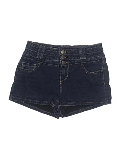 Pre-owned Blue Spice Denim Shorts In Blue