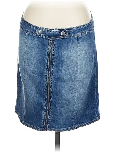 Pre-owned Blue Spice Denim Skirt In Blue