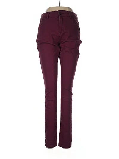Pre-owned Blue Spice Jeggings In Burgundy