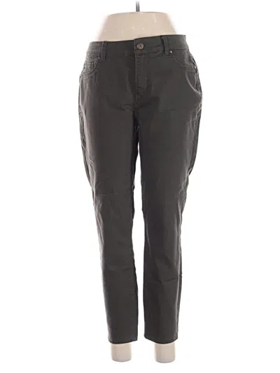 Pre-owned Blue Spice Jeggings In Green