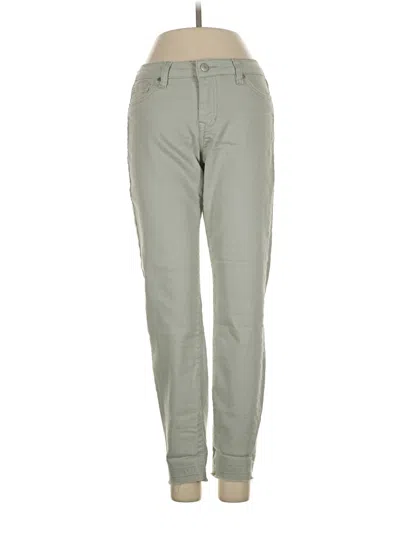 Pre-owned Blue Spice Jeggings In Green
