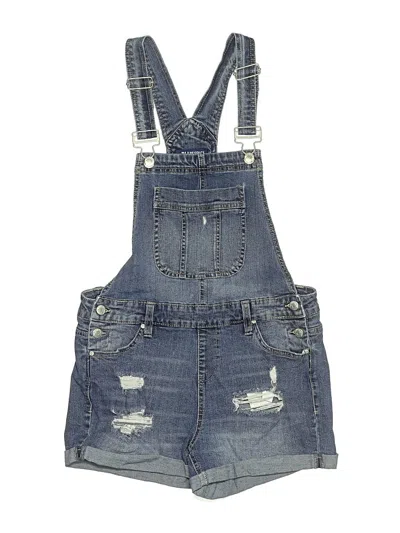 Pre-owned Blue Spice Overall Shorts In Blue