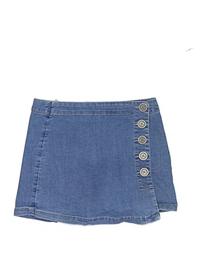 Pre-owned Blue Spice Skort In Blue