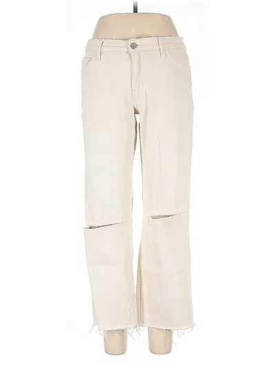 Pre-owned Blue Velvet Jeans In White