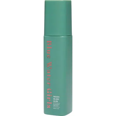 Blue Water Girls Private Island Glow Tan Accelerant Glow Serum In Transparent