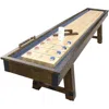 Blue Wave 12 Ft. Cheyenne Shuffleboard Table Rustic Oak
