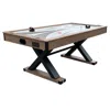 Blue Wave 6 Ft. Excalibur Air Hockey Table With Table Tennis Top