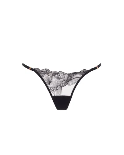 Bluebella Adeline Thong Sheer/black