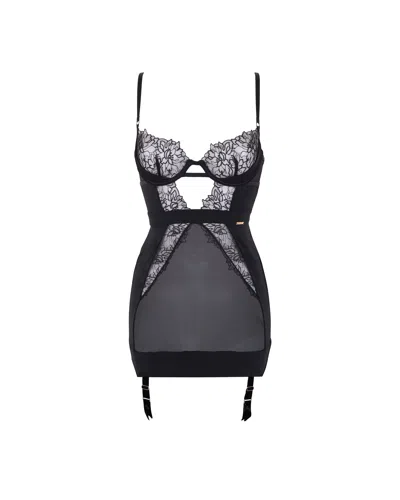Bluebella Alanna Wired Longline Basque Black