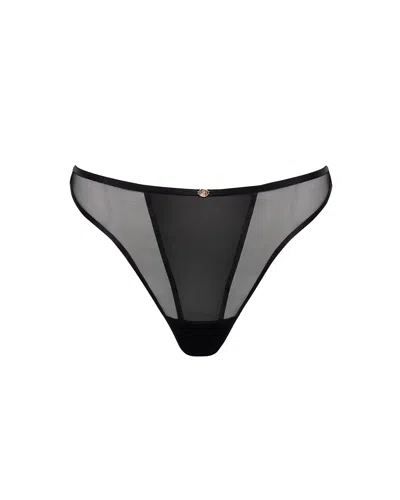 Bluebella Alya Eco High-waist Thong Black