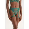 Bluebella Amaris Garter Belt In Green