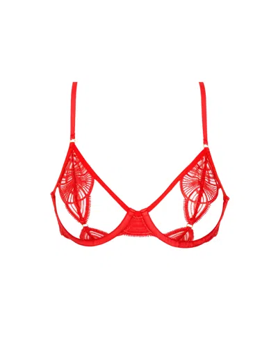 Bluebella Anaya Bra Flame Scarlet In Red