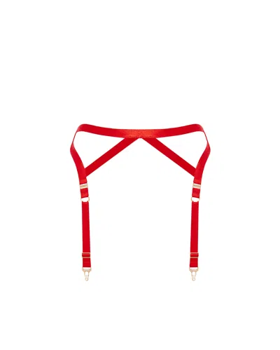 Bluebella Ariana Suspender Red