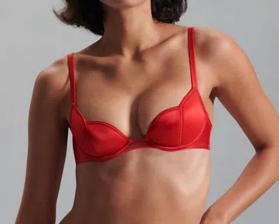 Bluebella Cara Wired Bra In Ruby Red
