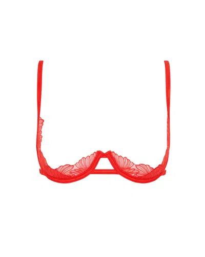Bluebella Carmen Bra Flame Scarlet In Red