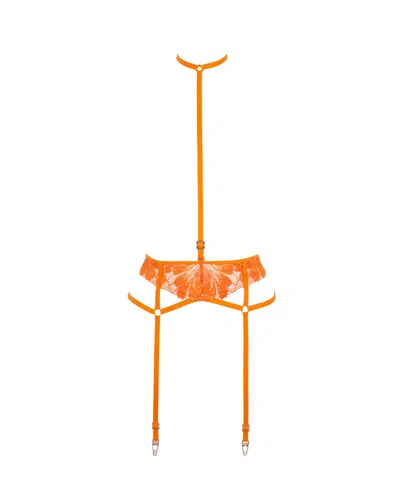 Bluebella Colette Suspender Harness Orange Peel